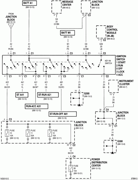 1997 Dodge Caravan Wiring Diagram