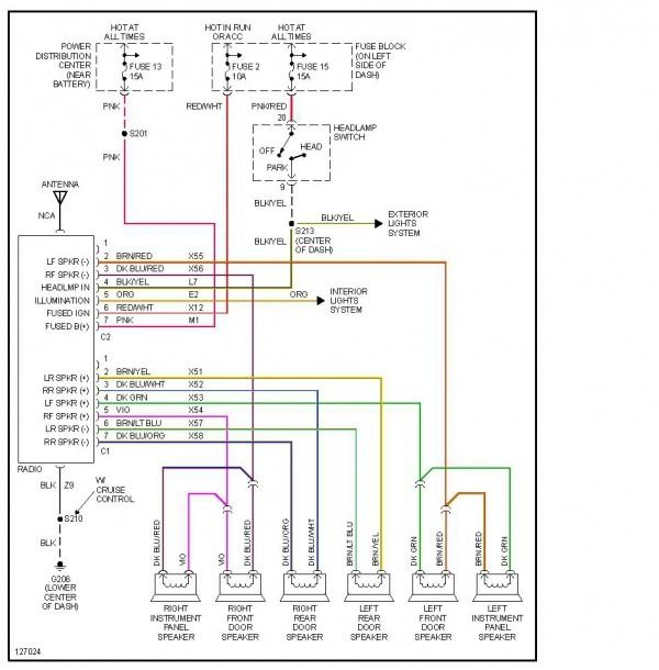 2000 Dodge Ram 1500 Stereo Wiring Diagram Dodge Ram 1500 2000 Dodge 