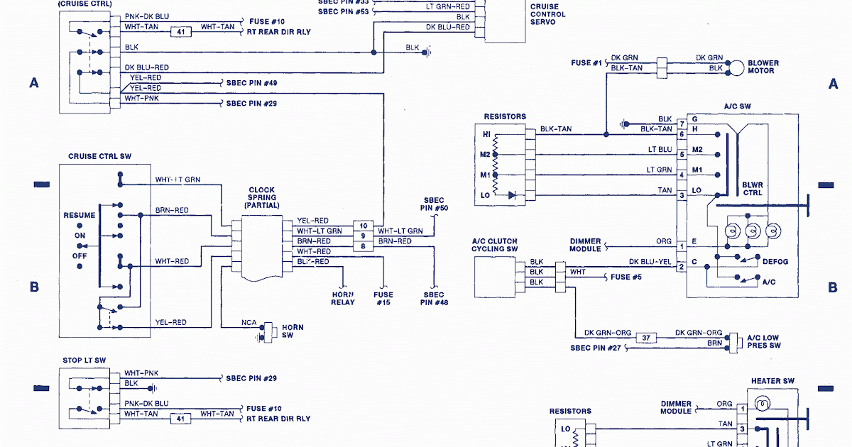 BB597 DIAGRAM 1990 Dodge D250 Wiring Diagram BB597 FULL Version HD BB597 DIAGRAM 1990 Dodge D250 Wiring Diagram BB597 FULL Version HD