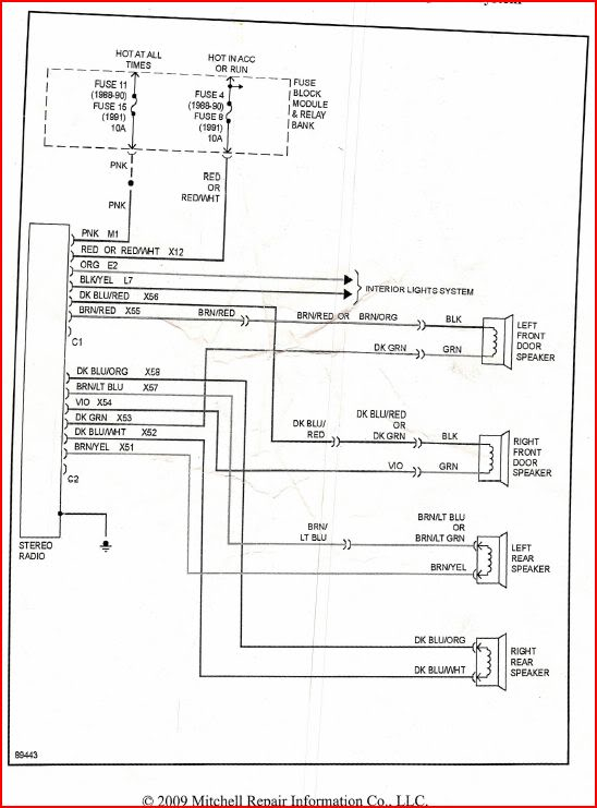 BB597 DIAGRAM 1990 Dodge D250 Wiring Diagram BB597 FULL Version HD 