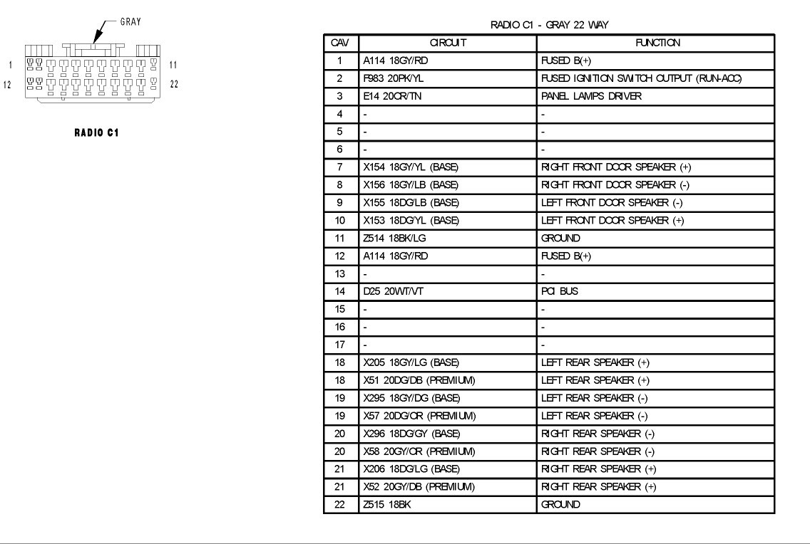 Ford Contour Stereo Wiring Diagram Wiring Diagram