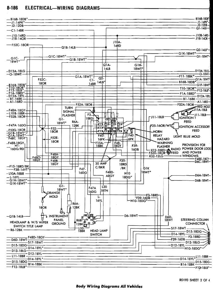 1985 Dodge D150 Wiring Diagram - 85 Dodge RAM Wiring Diagram