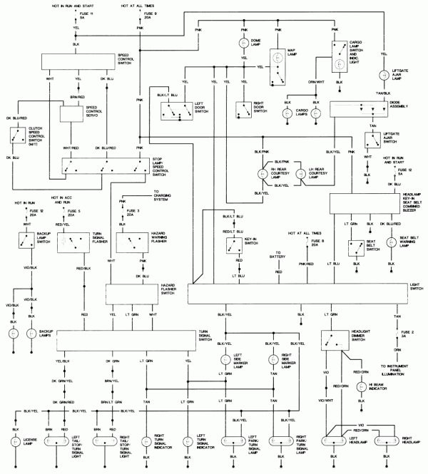 1993 Dodge Truck Wiring Diagram - 93 Dodge RAM Wiring Diagram