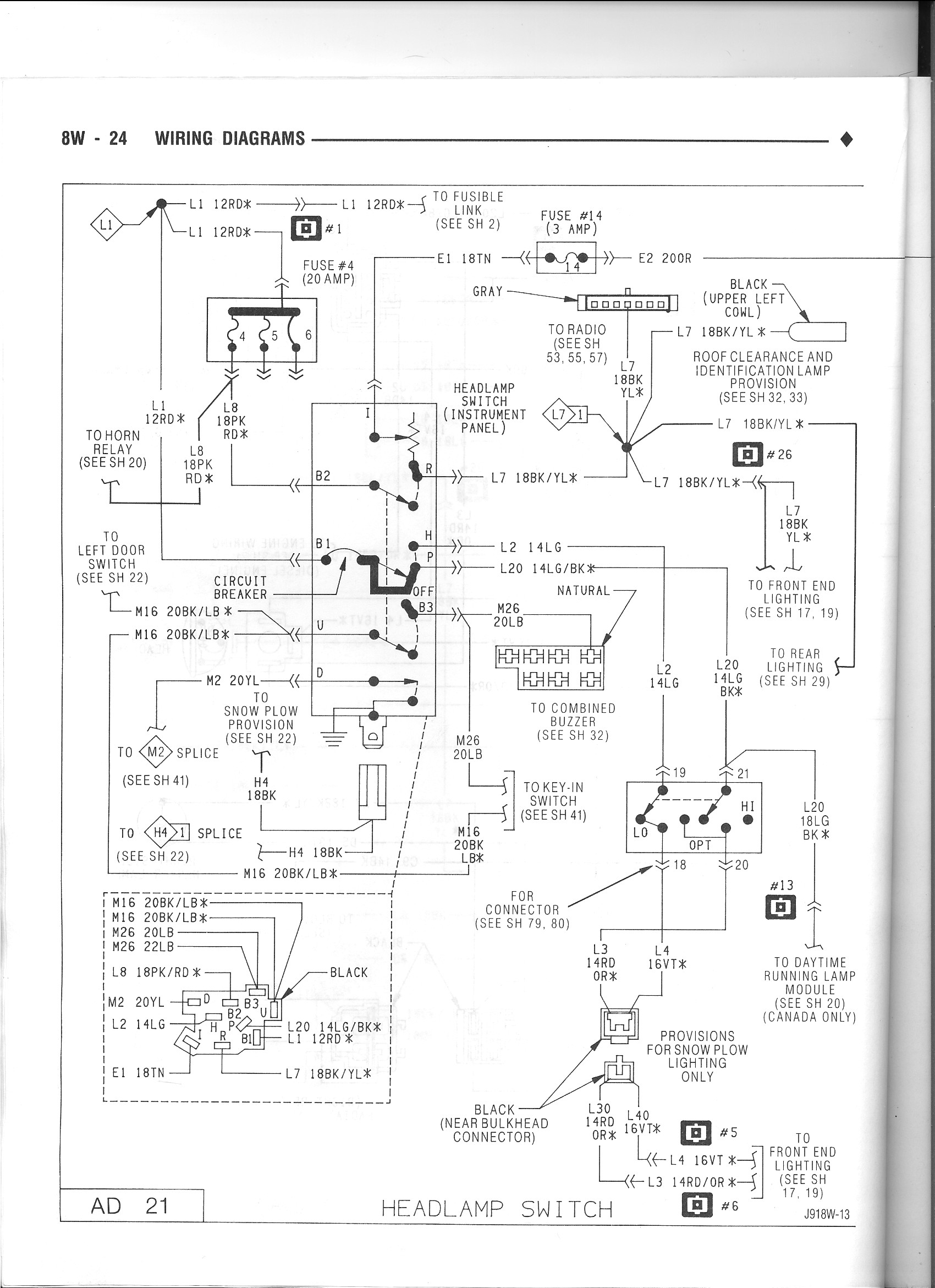 3 Wire Alternator Wiring Diagram Dodge From 1994 Dodge RAM 2500 Headlight Wiring Diagram 3 Wire Alternator Wiring Diagram Dodge - 1994 Dodge RAM 2500 Headlight Wiring Diagram