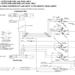 64054 MVP Western Fisher Unimount 02 06 Dodge 12 Pin Control Wiring  - Western Plow Wiring Diagram Dodge RAM