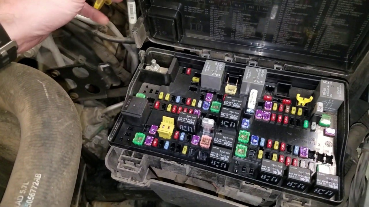 Dodge RAM 1500 Starter Relay And Fuse YouTube From 2014 Dodge RAM Wiring Diagram Pdf Dodge RAM 1500 Starter Relay And Fuse YouTube - 2014 Dodge RAM Wiring Diagram Pdf